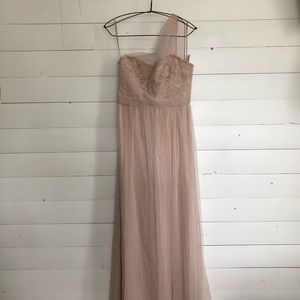 NWT amsale fawn bridesmaid nordstrom dress tulle